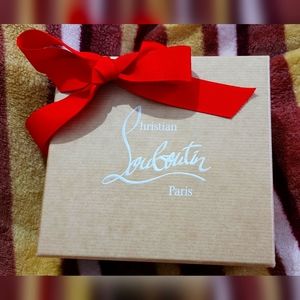 Christian Loubutin Wallet Box